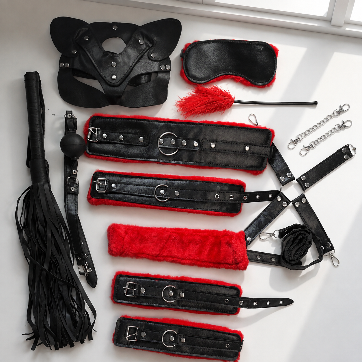 پک bdsm قرمز و مشکی